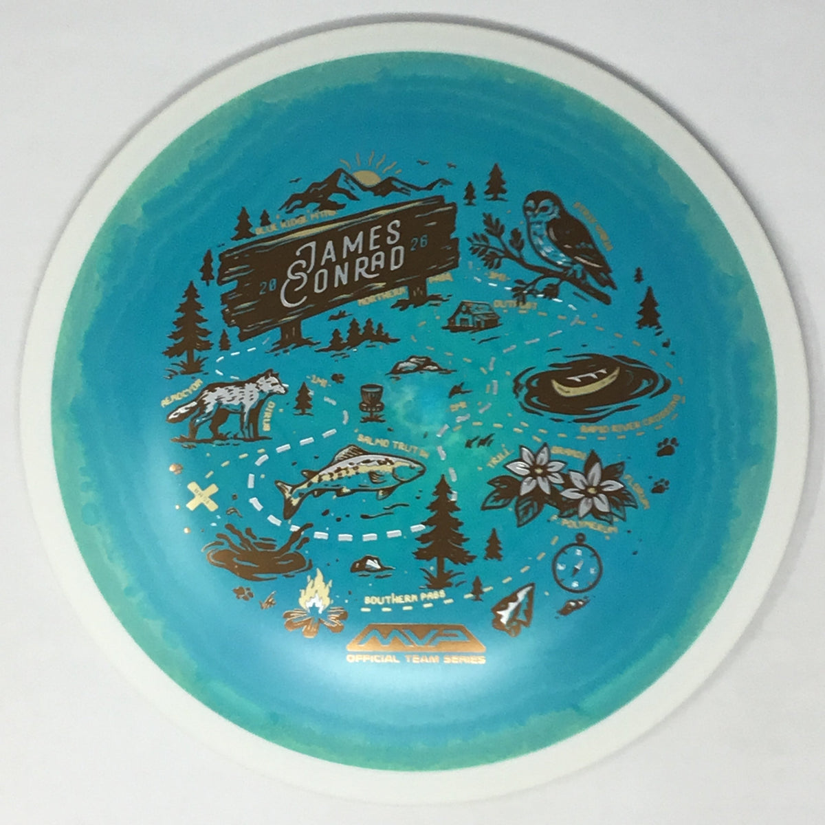 Distance Driver Teal / Fission / 142g option