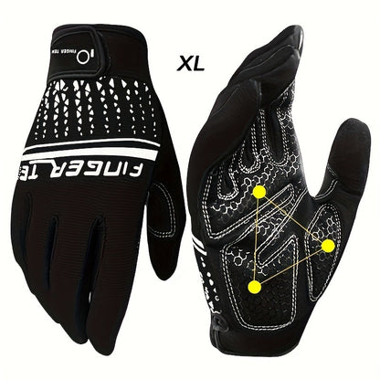 Workout Gloves Full Finger Touchscreen Gel Padded Anti-Slip for Men Women Gym Weight Lifting Cycling Fitness Driving Exercise Training Gloves S-XL