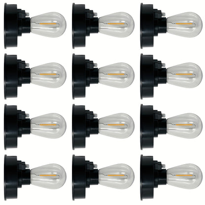 Solar Lantern Replacement Bulb IP65 Waterproof – Outdoor Solar Light Accessory, Top Bulb Replacement Kit | 2, 6 or 12 Pack