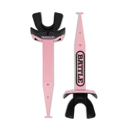 Football Mouthguard Light Pink/Black option