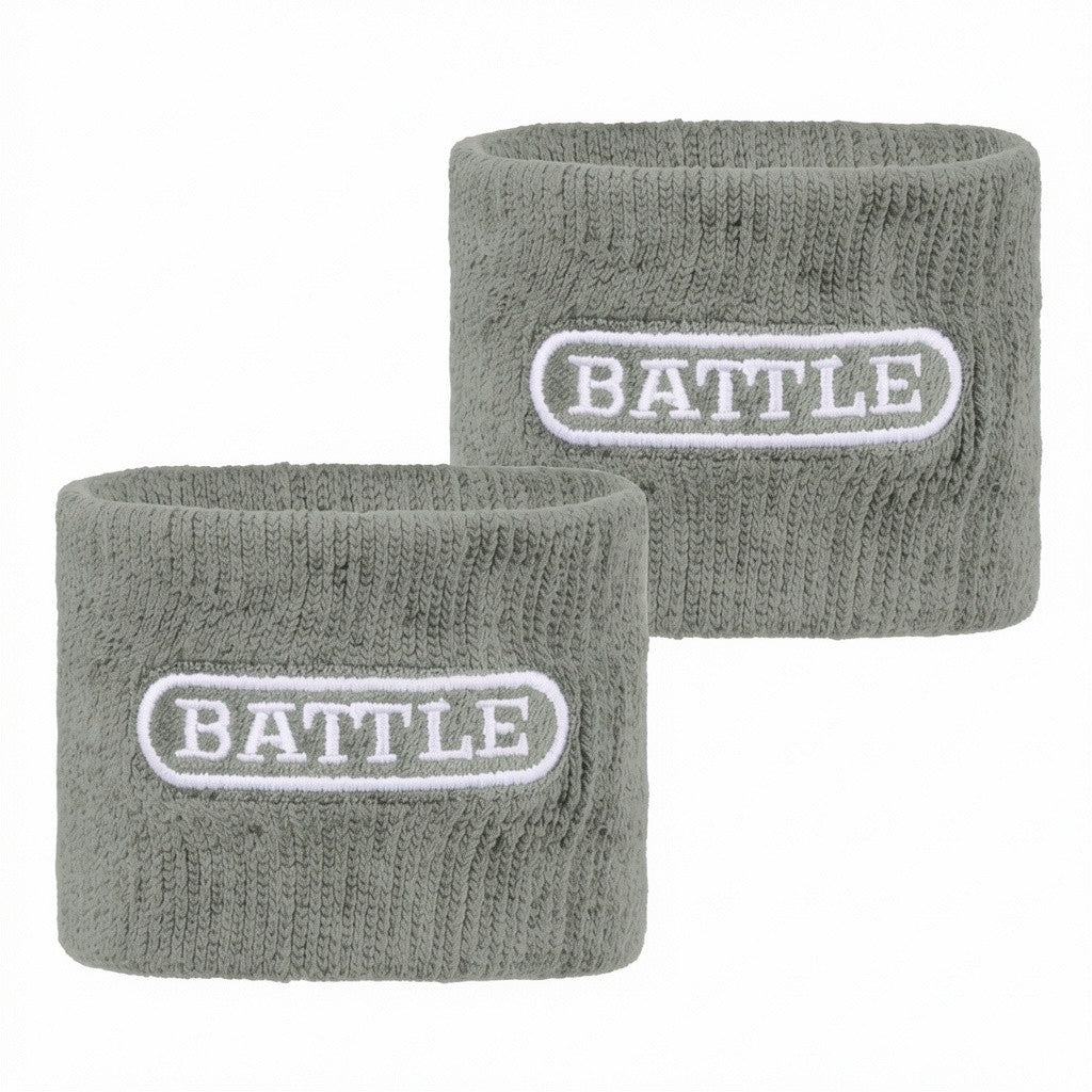 Football Wrist Bands Grey option