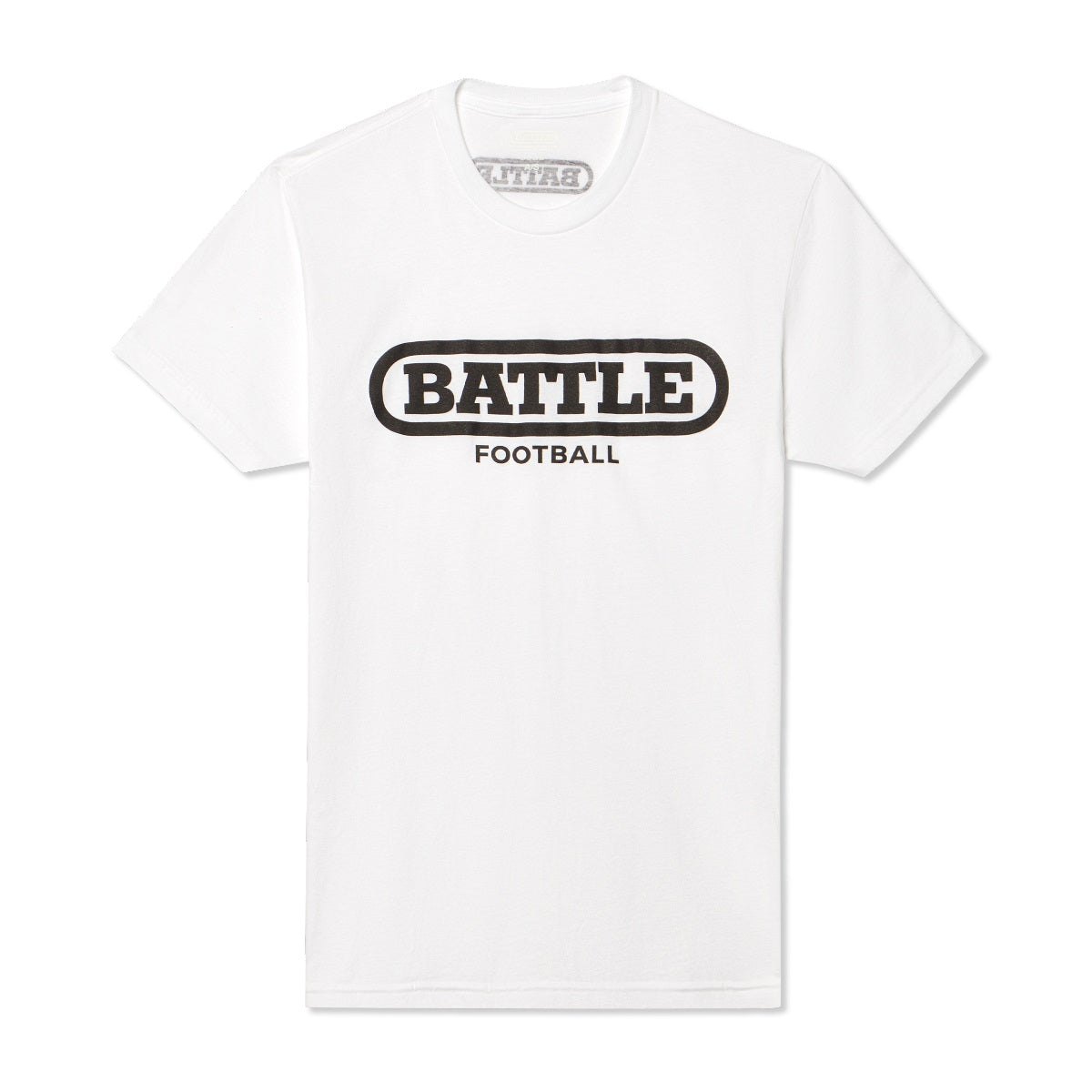 Football T-Shirt White / Black / Adult / S option