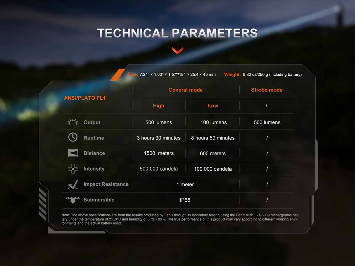 White Laser Flashlight source view 14