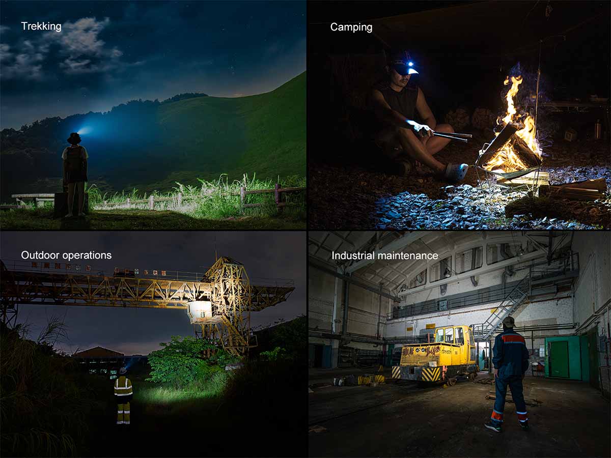 Rechargeable Multi-Beam Headlamp source view 14