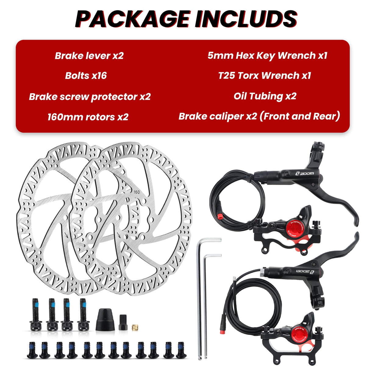 E-Bike Hydraulic Disc Brake source view 14