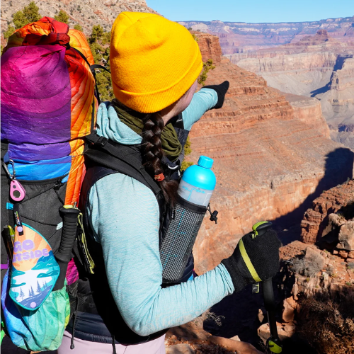 Lightweight Hiking Water Bottle source view 14