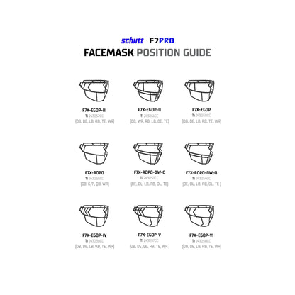 Football Helmet Facemask source view 14