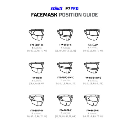 Football Helmet Facemask source view 14