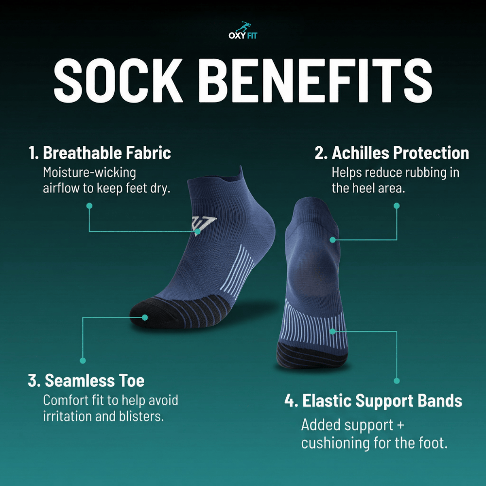 Compression Running Socks source view 14