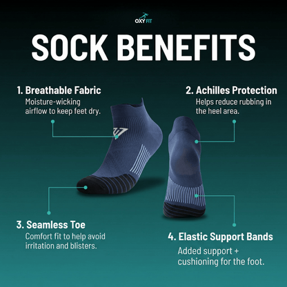 Compression Running Socks source view 14