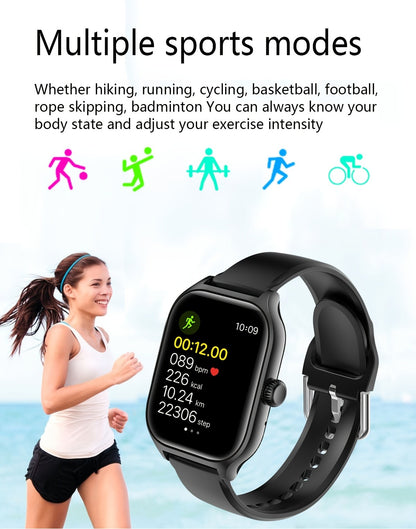 Smart Watch with Calling 1.83 Inch Touch Screen 100 Fitness Functions