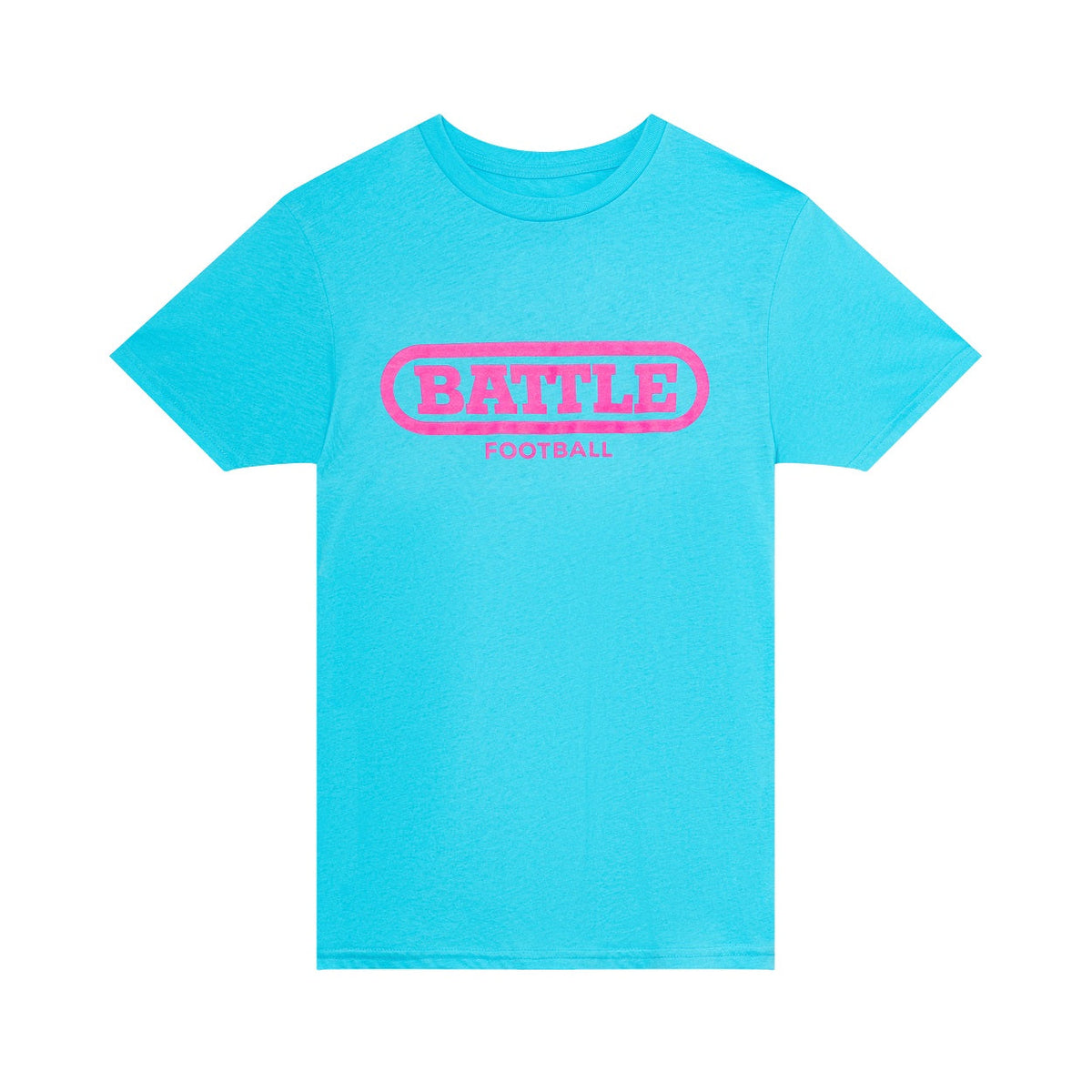 Football T-Shirt Baby Blue / Pink / Adult / S option