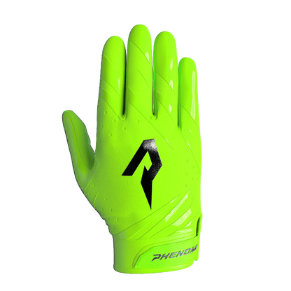 Adult Football Gloves S / Slime Green option