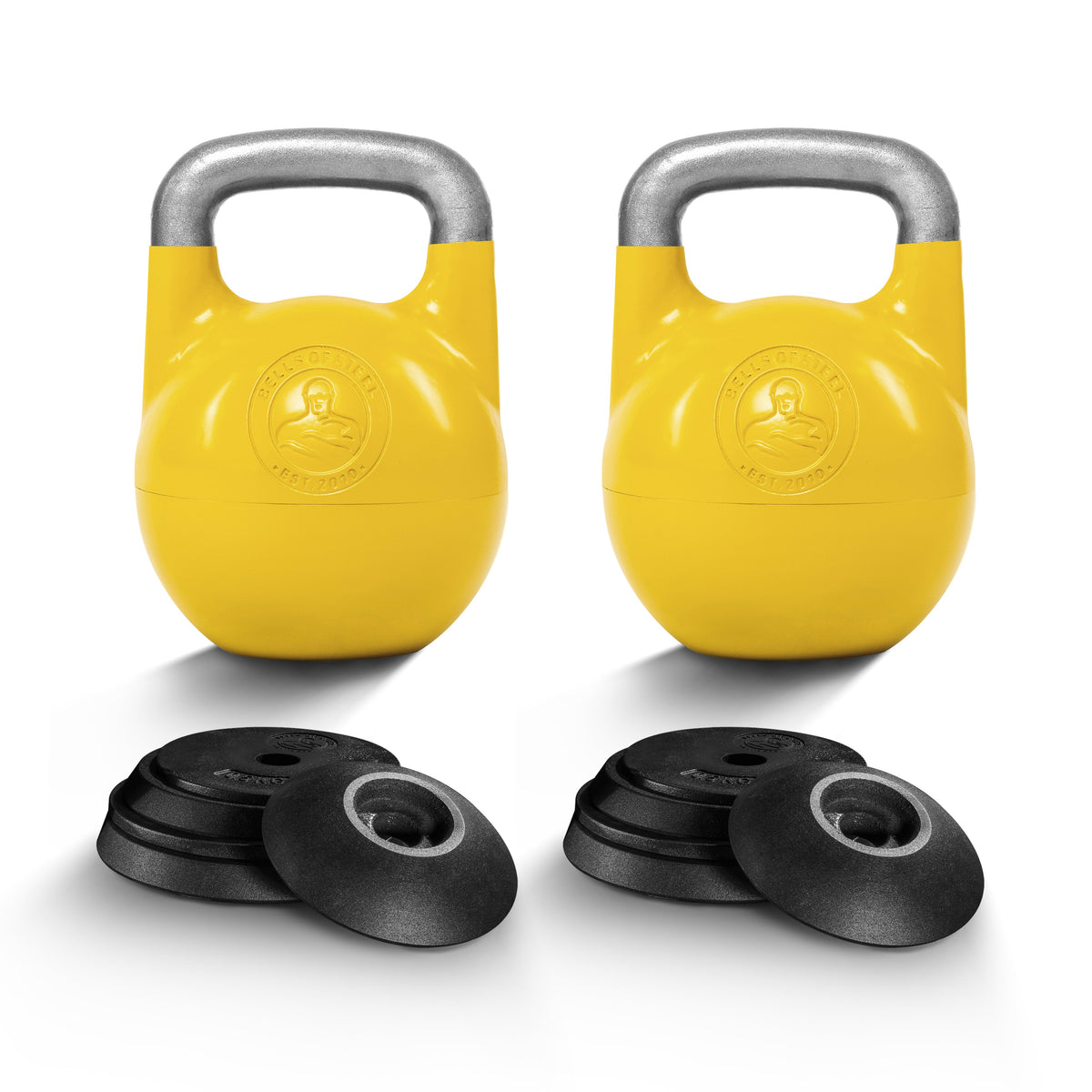 Adjustable Kettlebell 12-20.5 KG Adjustable Kettlebell / Yellow / Pair (Save 10%) option