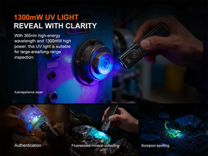 Rechargeable Flat EDC Flashlight source view 15