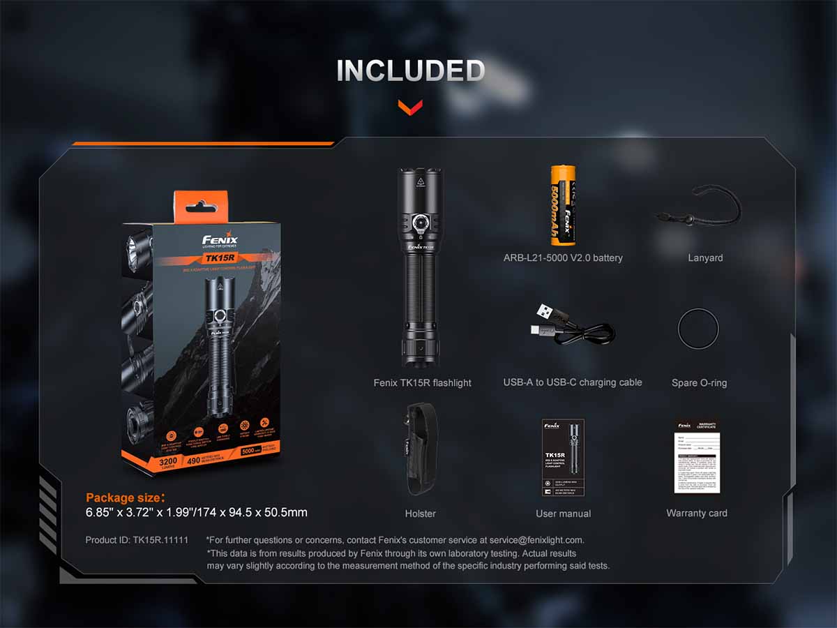 Intelligent Rechargeable Tactical Flashlight source view 15