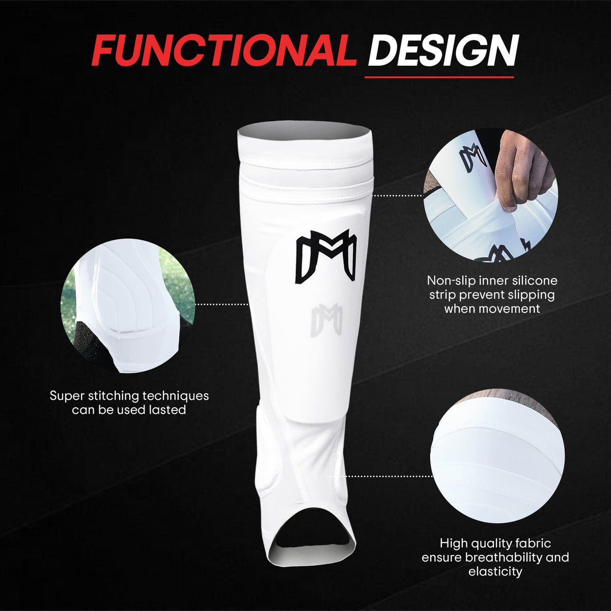 Soccer Shin Guard Sleeves source view 15
