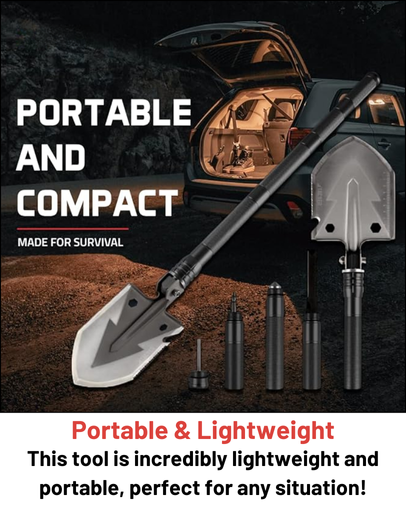 Folding survival shovel gallery image 27