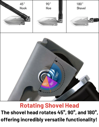Folding survival shovel gallery image 28