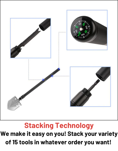 Folding survival shovel gallery image 29