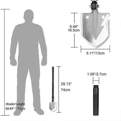 Folding survival shovel gallery image 23