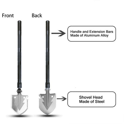 Folding survival shovel gallery image 20