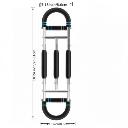 Spring Chest Expander Bar – Adjustable Arm & Tricep Trainer