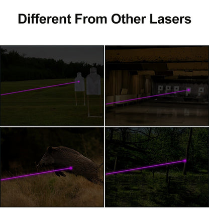 Laser Sight for Picatinny Rail Pistols – Green Red Blue Laser, CNC Aluminum, Low Profile, USB Rechargeable, 5-Hour Runtime, Fits Compact & Full-Size Handguns