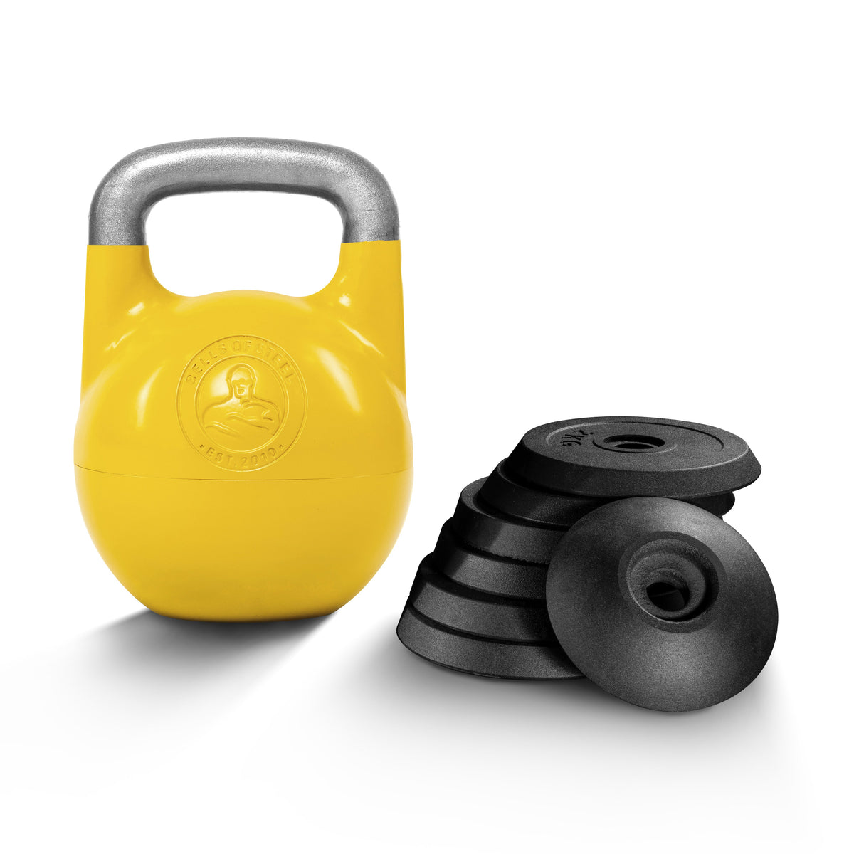 Adjustable Kettlebell 12-32 KG Adjustable Kettlebell / Yellow / Single option