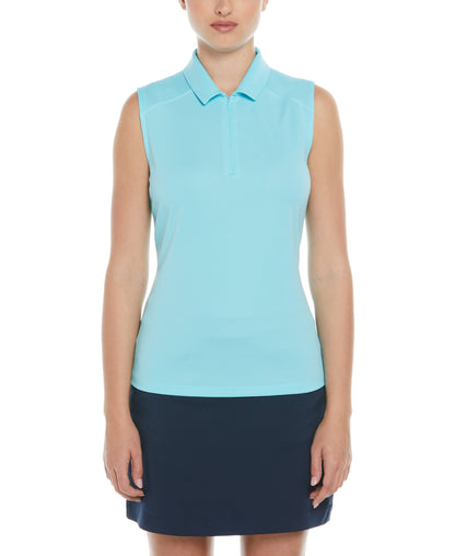Women's Golf Polo Blue Radiance / XS option