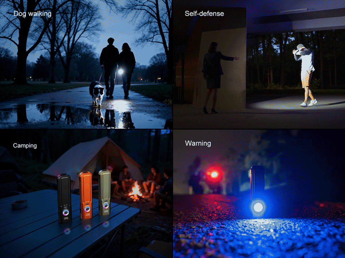 Rechargeable Flat EDC Flashlight source view 16