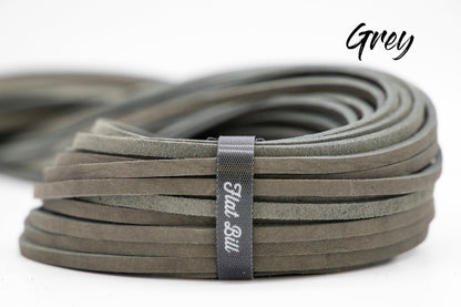 Baseball Glove Laces Grey / 3.5/16” option