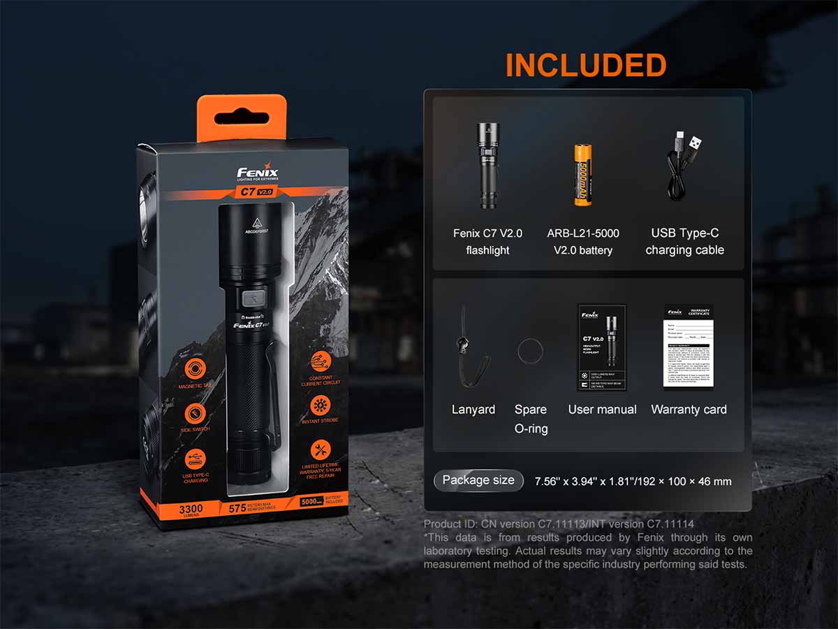 Rechargeable Long-Range Flashlight source view 16