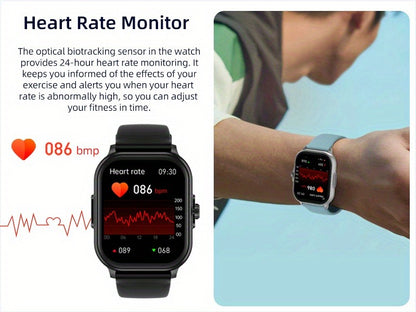 Smartwatch Bluetooth 5.1 Calling 2.01 Inch Display Multi Sport Modes