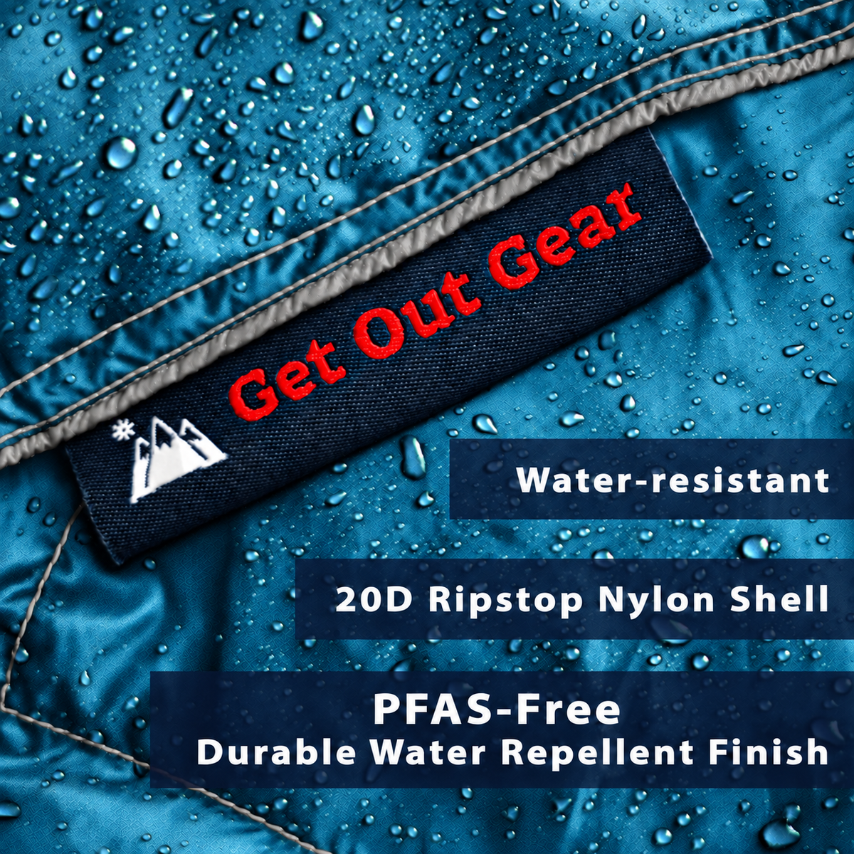 Packable Down Camping Blanket source view 17