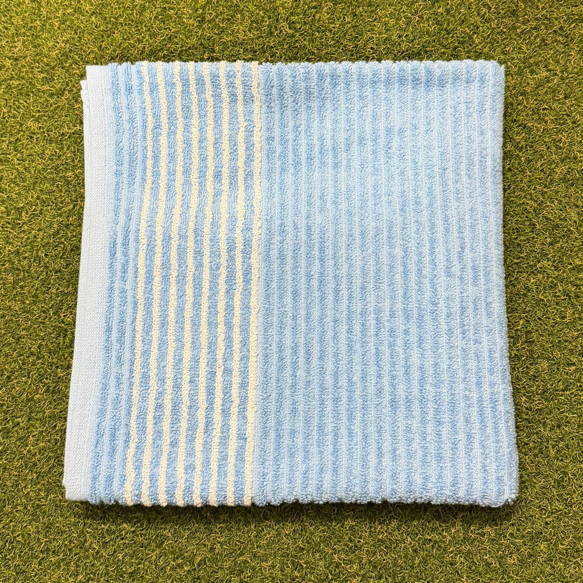 Golf Towel Baby Blue w/ White Stripes option