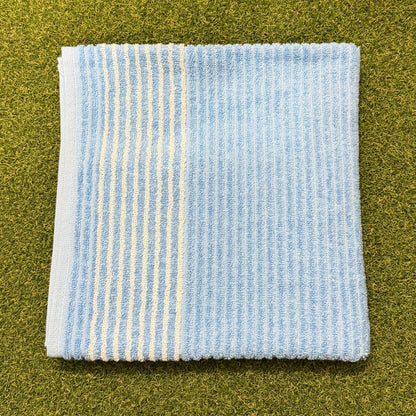 Golf Towel Baby Blue w/ White Stripes option
