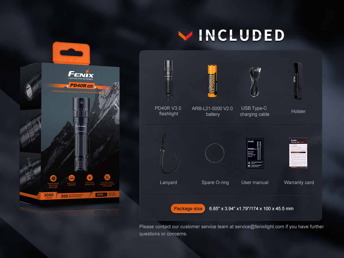 Rechargeable Rotary-Switch Flashlight source view 17