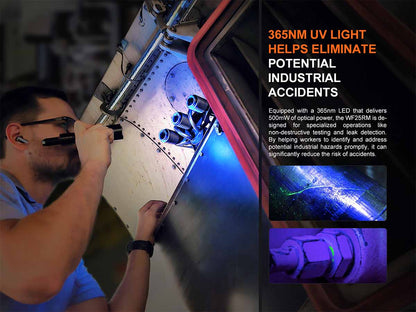 Rechargeable UV Work Flashlight source view 17