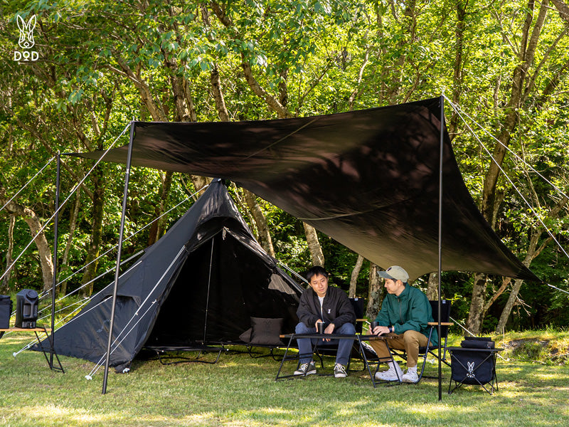 Hexagonal Camping Tarp source view 17