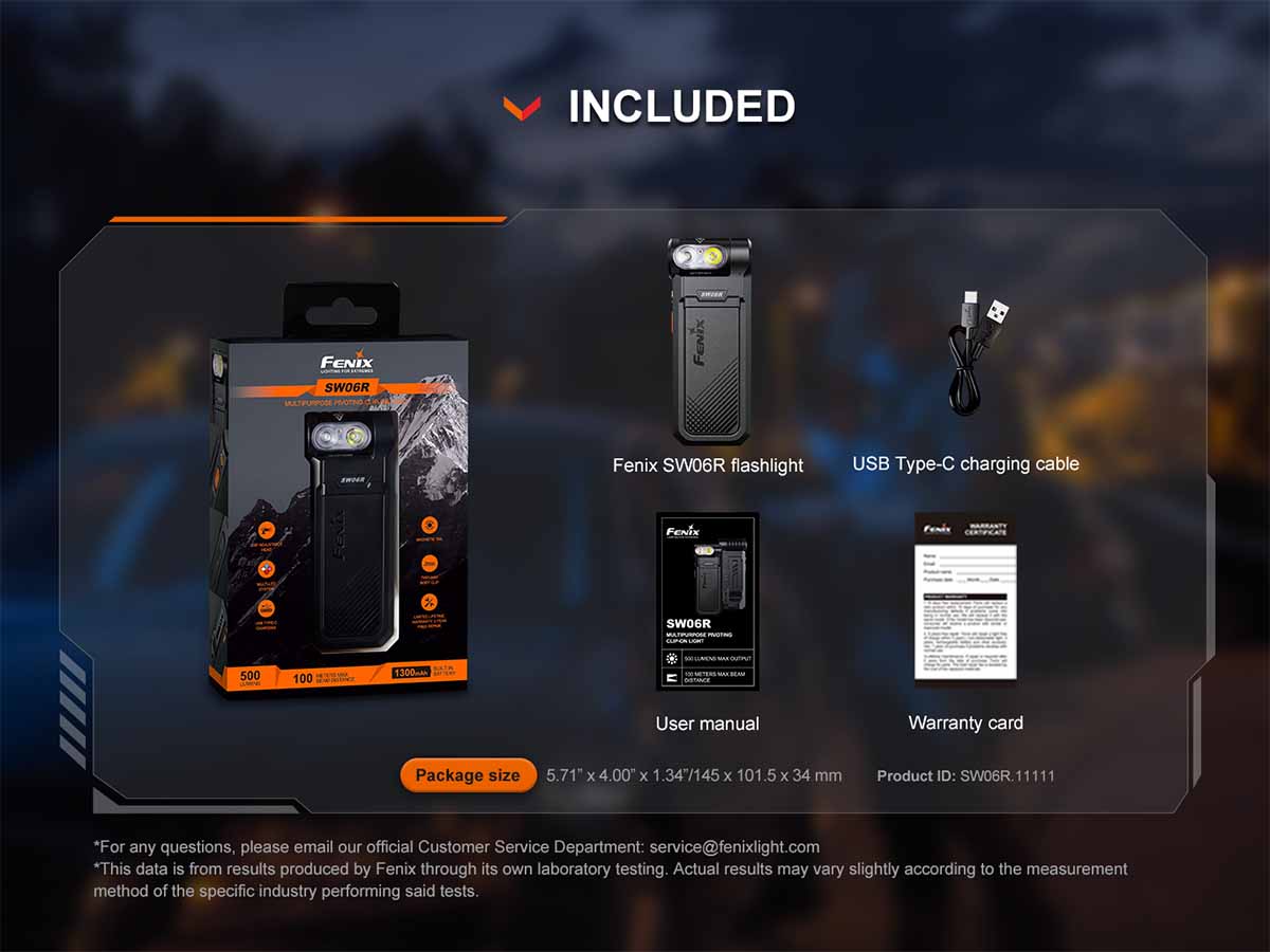 Rechargeable UV Clip-On Flashlight source view 17
