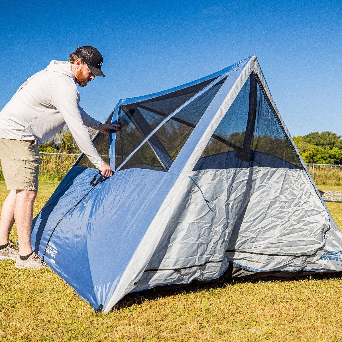Pop-Up A-Frame Camping Tent source view 17