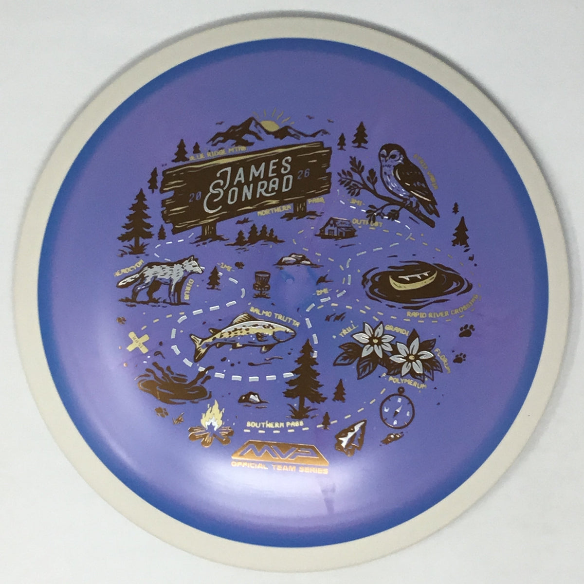Distance Driver Purple / Fission / 169g option