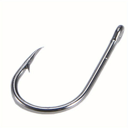 1000pcs Fishing Hooks Assorted Sizes #3-#12 Sharp Carbon Steel Fish Hooks Set with Portable Tackle Box for Sea Freshwater Bass Trout Carp Fishing Gear Kit Men Gift