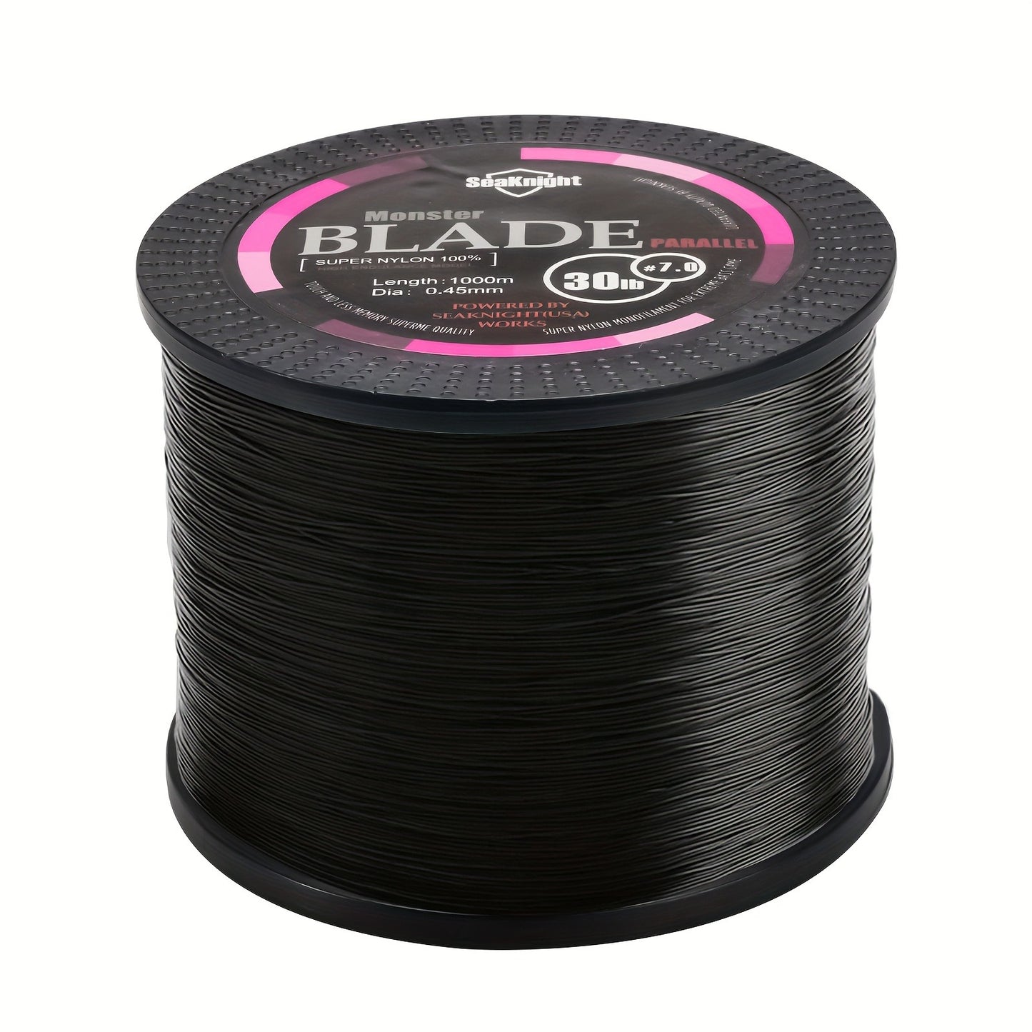 Monofilament Fishing Line 1000M / 1093Yds – Nylon Mono Line for Freshwater & Saltwater, 2-35LB, Black & White