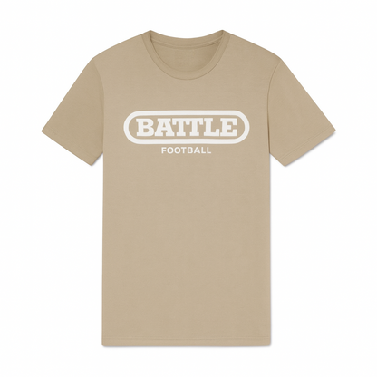 Football T-Shirt Tan / Adult / S option