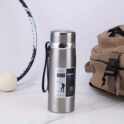 Insulated Water Bottle 1000ml 316 Stainless Steel – Double Wall Vacuum Flask with Leak-Proof Lid, Wide Mouth, Keeps Drinks Hot & Cold All Day for Camping, Hiking & Travel
