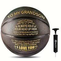 To My Grandson Black