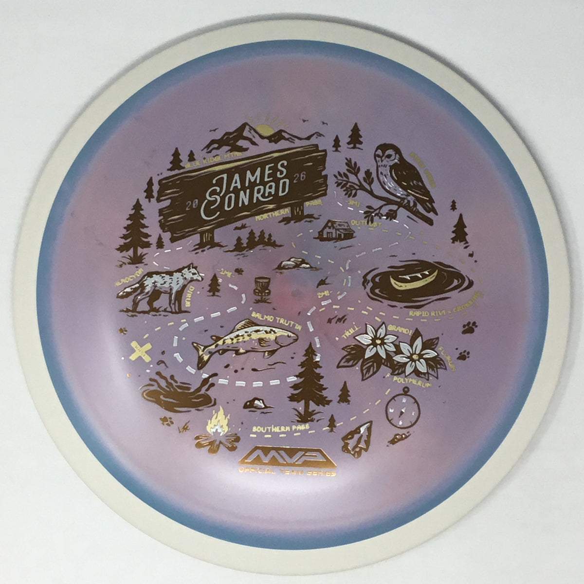 Distance Driver Purple / Fission / 158g 2 option