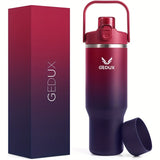 Thermos mug - red and black